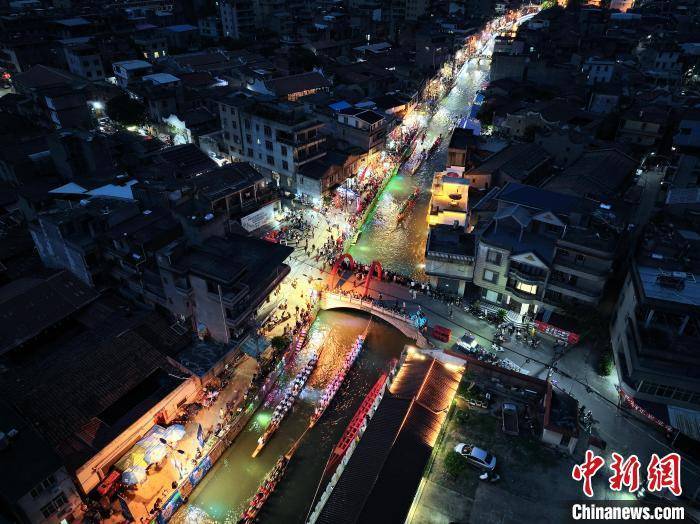 福建三溪独有端午习俗：夜赛龙舟 热闹非凡