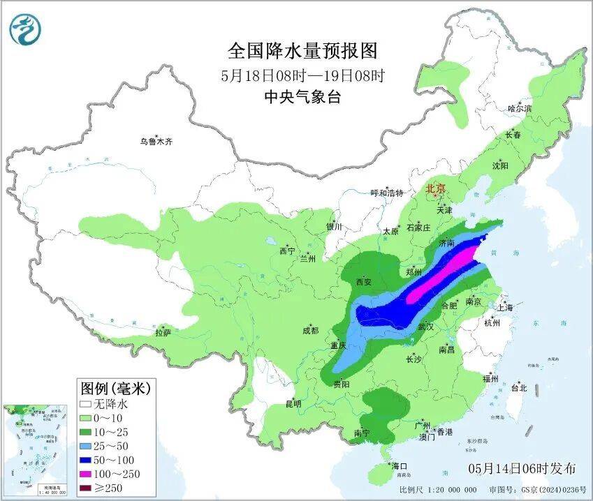 大范围强降雨！即将影响天津！连续3天